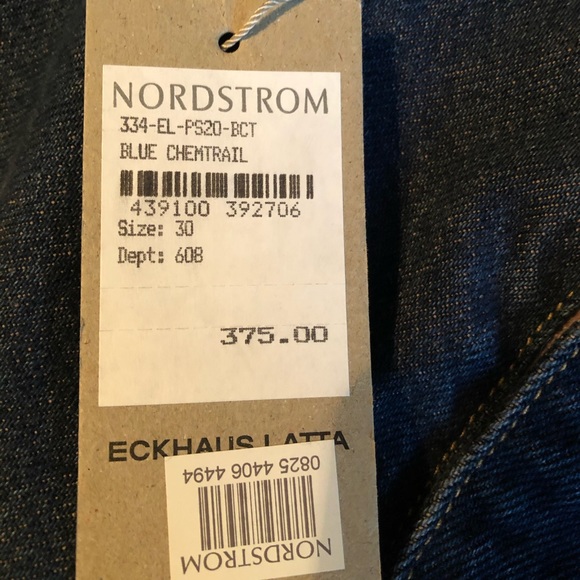 ECKHAUS LATTA Chemtrail printed wide leg jeans - Picture 6 of 7